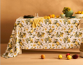 Gedekte tafel met tafelkleed Lemonaia