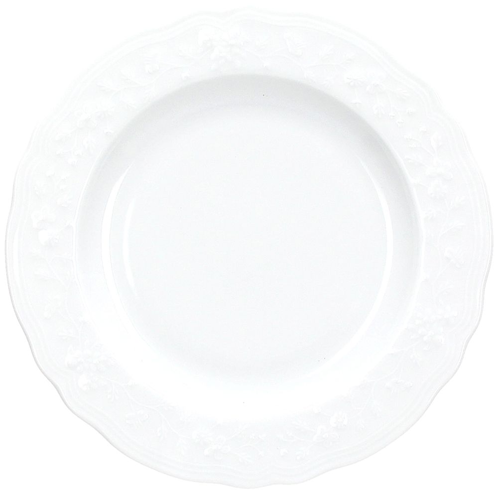 Fleur Bianco dessertbord in de kleur wit